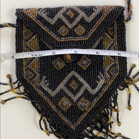 Handmade beaded mini purse 07119 - Picture 6 of 7